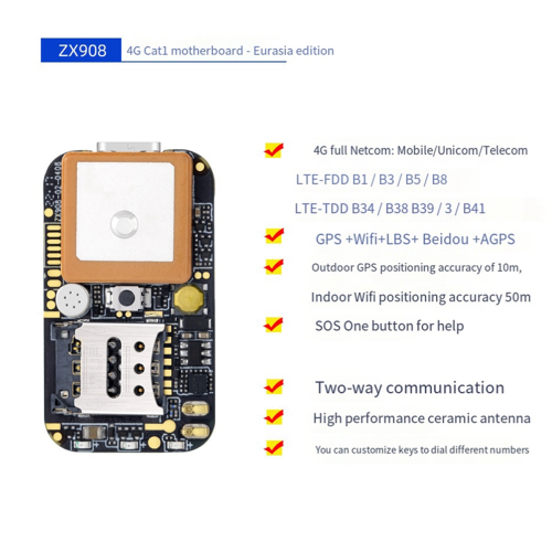 4G Mainboard GPS Locator Module Solution Chip Module 2