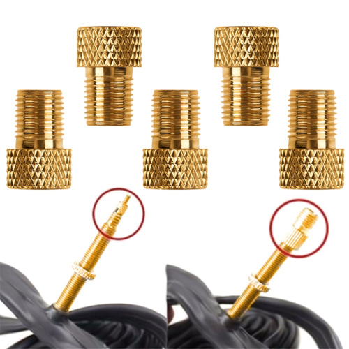 50 st cykelventiladapter ventiladapter gasmunstycke rör cykelverktyg 2