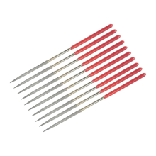 3 mm x 140 mm pyöreä timanttineulaviilasetti metallin ja kiven hiontaan