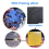 3D Printer PEO PEI Build Plate for Bambu-Lab X1/X1C/X1E/P1P/P1S/A1 6