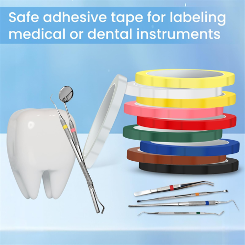 Autoclave Tape 216ft Colorful Instruments Identification Tape 2