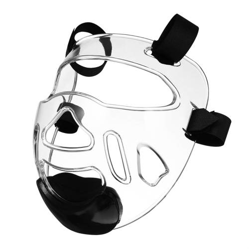 Maschera protettiva trasparente e staccabile per Taekwondo, per adulti 2