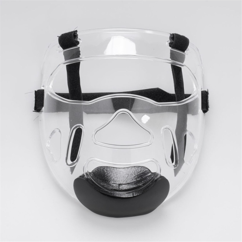 Maschera protettiva trasparente e staccabile per Taekwondo, per adulti 1