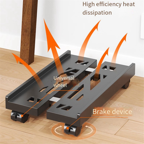 Suporte para Torre de Computador com 4 Rodízios 1