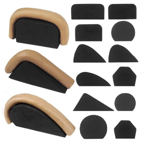 Pottery Mug Handle Molds Set of 12 DIY Cups Handle Making Mold Tool 1