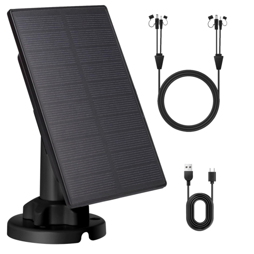 Panneau solaire 12 V/1 A 6 V/2 A pour système de caméra de sécurité 1