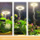 LED Plant Growth Lamp Ring Dimming Timing Adjustable Black 3