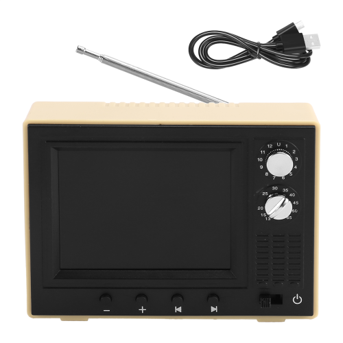 Toyvian Téléviseur miniature Accessoires de maison de poupée Mini écran LCD Modèle réaliste pour décoration de salon Fidèle aux détails et durable pour les petites maisons de poupée