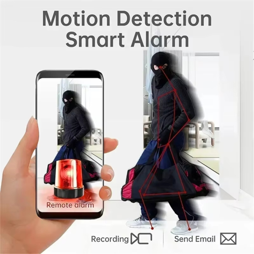 Caméra de surveillance sans fil A9 Mini, surveillance de sécurité WiFi 1080p, 2