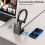 Wireless Headset, Bluetooth Headset with Noise Canceling Microphone 3