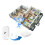 2 stuks Tuya ZigBee slimme temperatuur- en vochtigheidssensor 4