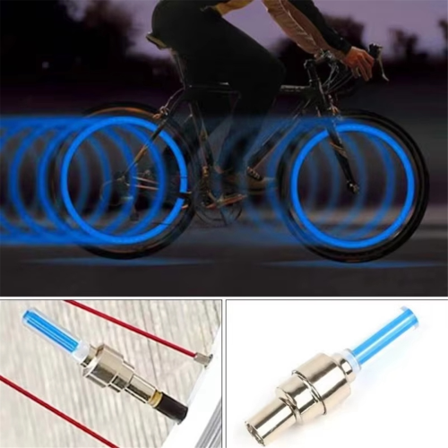 2PCS Neon Bike Spoke Lights Bicycle LED Light B 2