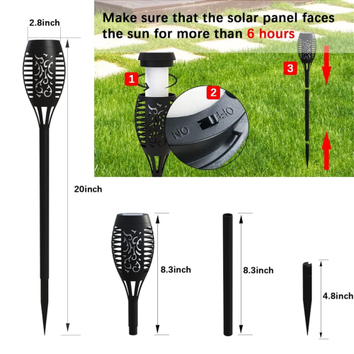 10-pack solcellslampor vattentäta utomhuslampor 1
