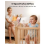 Kinderwagenventilator, oplaadbare, draagbare ventilator met clip 2