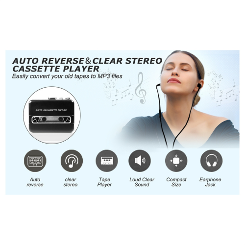 Conversion de cassettes USB en MP3 pour PC - Super USB Cassette vers MP3 2