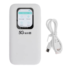 Neuer mobiler 5G-Hotspot, 1,25 Gbit/s Upload, lange Akkulaufzeit, WLAN-Gerät