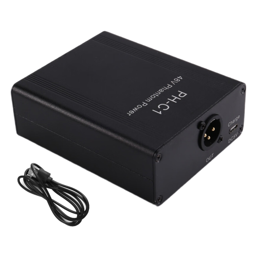 PH-C1 Microphone Preamp 48V Phantom Power Compact High Gain B 1