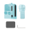 voor 3 Desktop Bracket Base+Screen Blauw 1