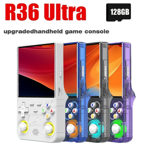 R36 Ultra Retro Handheld Videogameconsole 128GB 20000+ Games A 1
