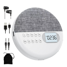 Reproductor de audio multifunción con reproductor de CD MP3 estéreo dual