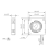 1804 RFA1804 Mini Cooling Ultra-Thin Turbine Fan 4