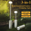 Multifunktionale Campinglampe, 5000 mAh, Teleskop-Campinglaterne, B 2
