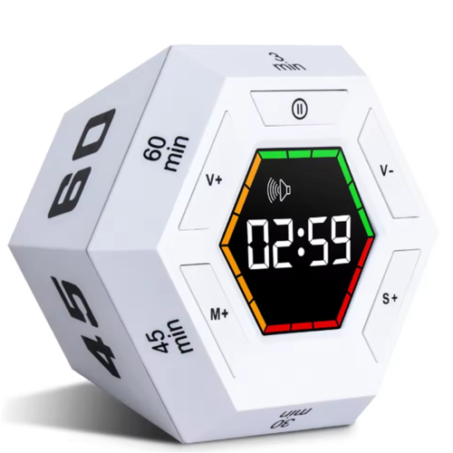 Magnetische slimme productiviteitskeukentimer digitale studie Pomodoro