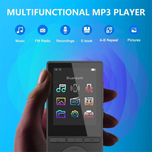 32-GB-MP3-Player mit Bluetooth, Musikplayer mit HiFi-Klang 2