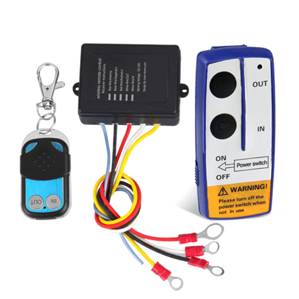 12/24V Versatile Winch Remote Control Kit For Atv Suv Truck Light 4851967850933