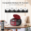CD Player Cassette AM FM Radio Bluetooth Speakers EU Plug 4