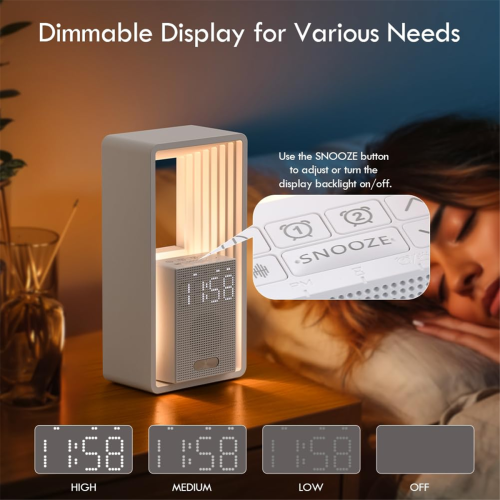 Sunrise Wake-Up Light, 9Sleep Aid White Noise Sounds Machine, (EU), B 2