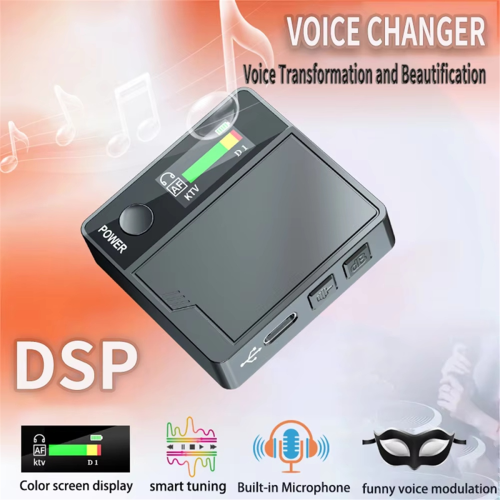 Voice Changer Built-in Mic 11 Sound Effects Mini Live Broadcast 2