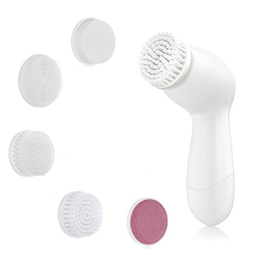 Set de dispositivo de limpieza resistente al agua con 5 cabezales de cepillo