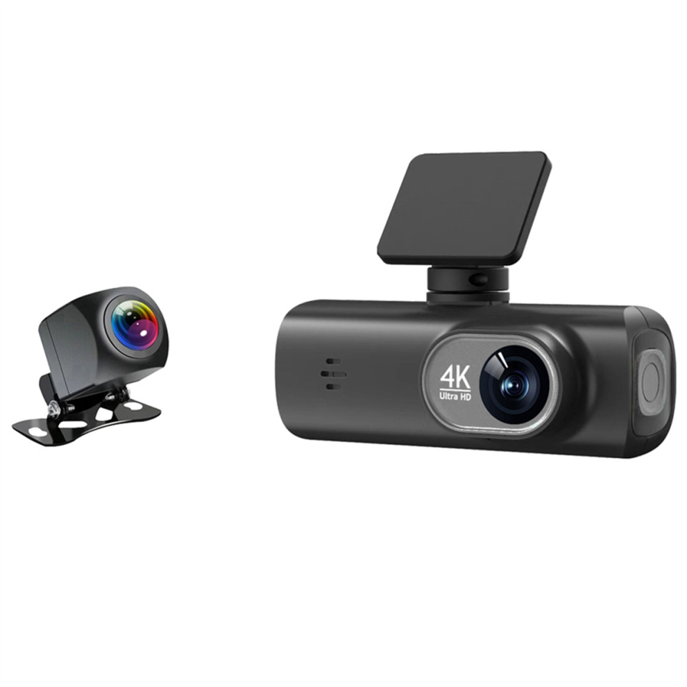 4K WiFi Dash Cam Mini CAR DVR Front and Rear Dual Lens-image-OPC-PHZ9X7Q-NEW
