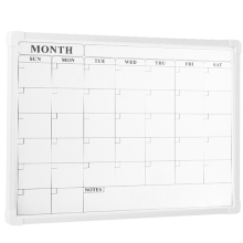 Calendario mensile per lavagna bianca 16x12 pollici