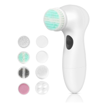 Nettoyeur électrique, brosse nettoyante pour le visage avec 8 têtes de brosse