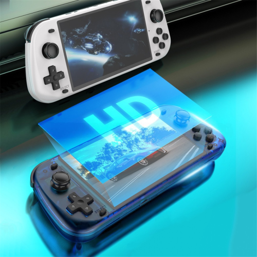 R50S Retro Handheld Game Console128GB Linux System Black 1