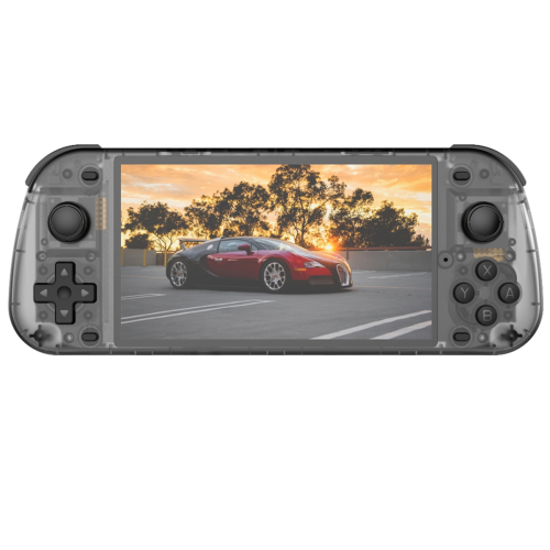 R50S Retro Handheld Game Console128GB Linux System Black
