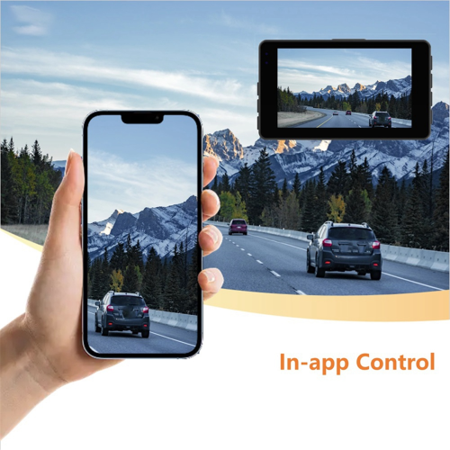 2K-WLAN-Dashcam vorne und hinten 2