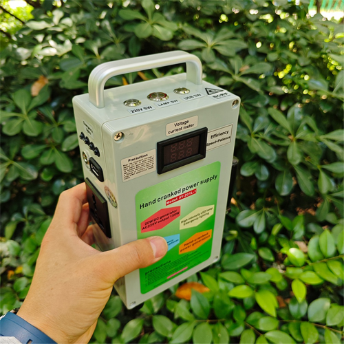 Handkurbelgenerator AC220V 150W Handy-Ladegerät 2