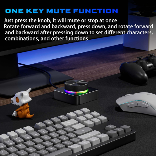 Volume Control Knob Computer Speaker Audio Volume Controller 2 Modes 1
