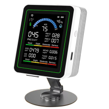 Tuya WiFi 10-in-1 Luchtkwaliteitsmonitor met Beugel Wit
