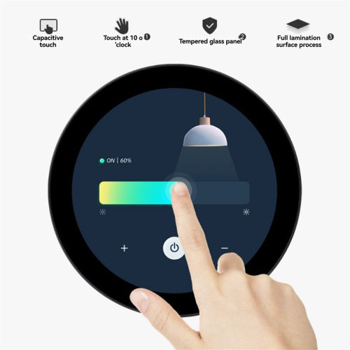 4 Inch Round Touch Display 800x800 Resolution IPS Screen 2