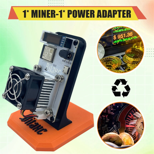 Gamma 601 BTC Solo Miner con supporto 1.2TH/S 18W BR Plug 2
