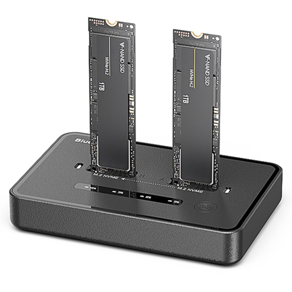 Dual-Bay M.2 Nvme Ssd Clone Docking Station (Eu) 4851967870634