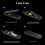 Folding M.2 NVMe SSD Enclosure USB 3.2 Gen 2 10Gbps SSD Case 5