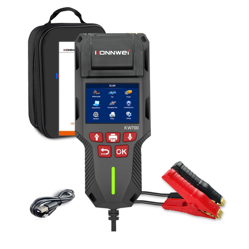 Testador de baterias KW700 12V 24V 10-2000CCA 1