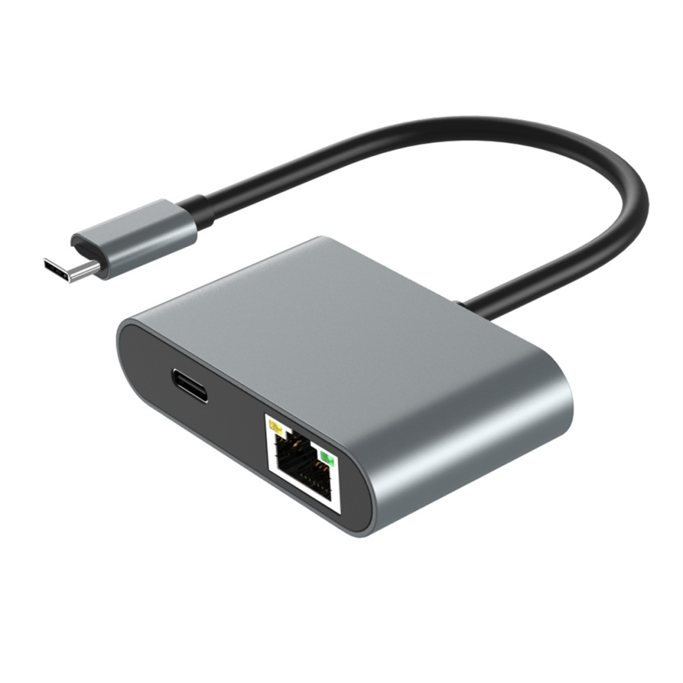 1000Mbps Usb C To Ethernet Adapter 60W Pd Fast Charging Port 4851967881159