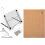 Kit com 104 peças para macramê, placa de 30x40 cm (12x16 polegadas) e pinos. 1
