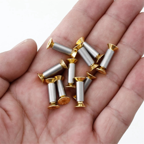 10 Packs Knife Handle Screws Rivets Bolts Fasteners 2